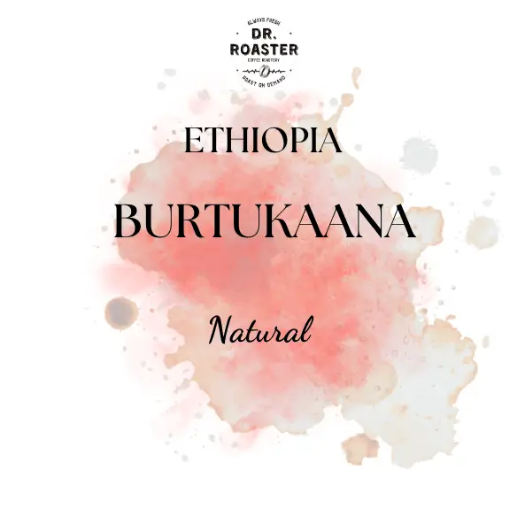 Etiyopya Burtukaana Natural 250gr